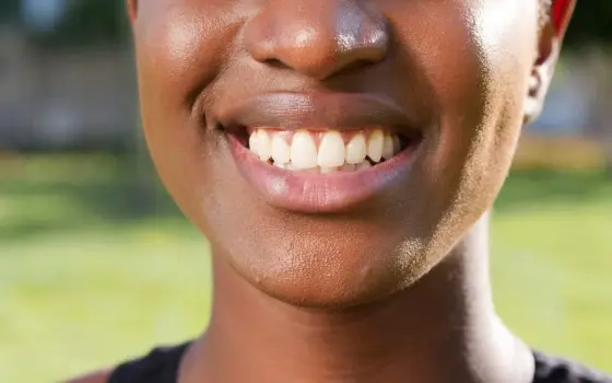 Bright, confident smile